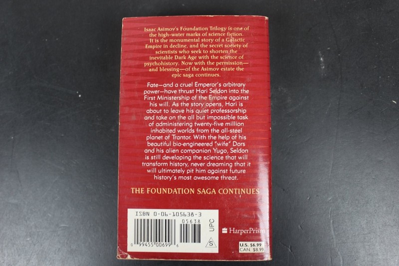 Foundation's Fear Gregory Benford 1998 1st Paperback Science Fiction HarperPrism gallery