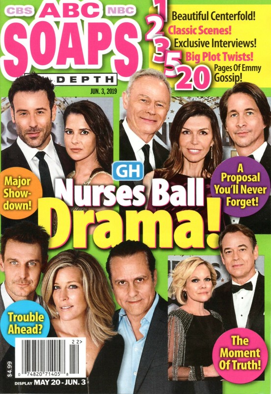 ABC Soaps In Depth June 3 2019 General Hospital Nurses Ball James Patrick Stuart
