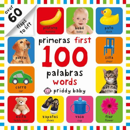 First 100 Lift-the-Flap Bilingual First Words – Board book – GOOD