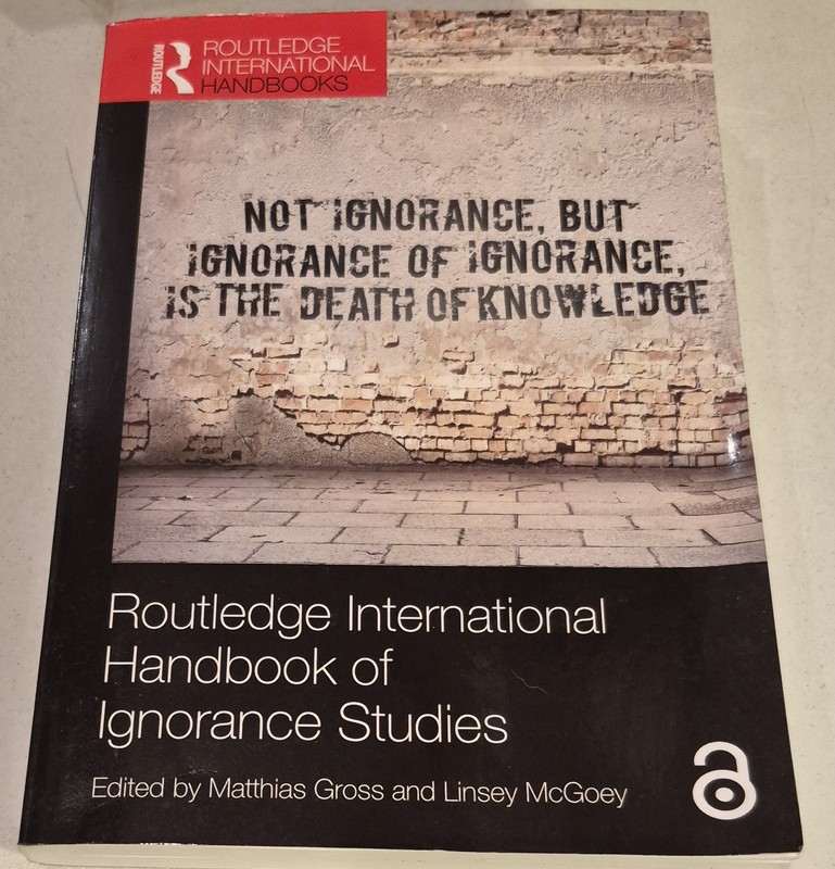 Routledge International Handbook of Ignorance Studies gallery