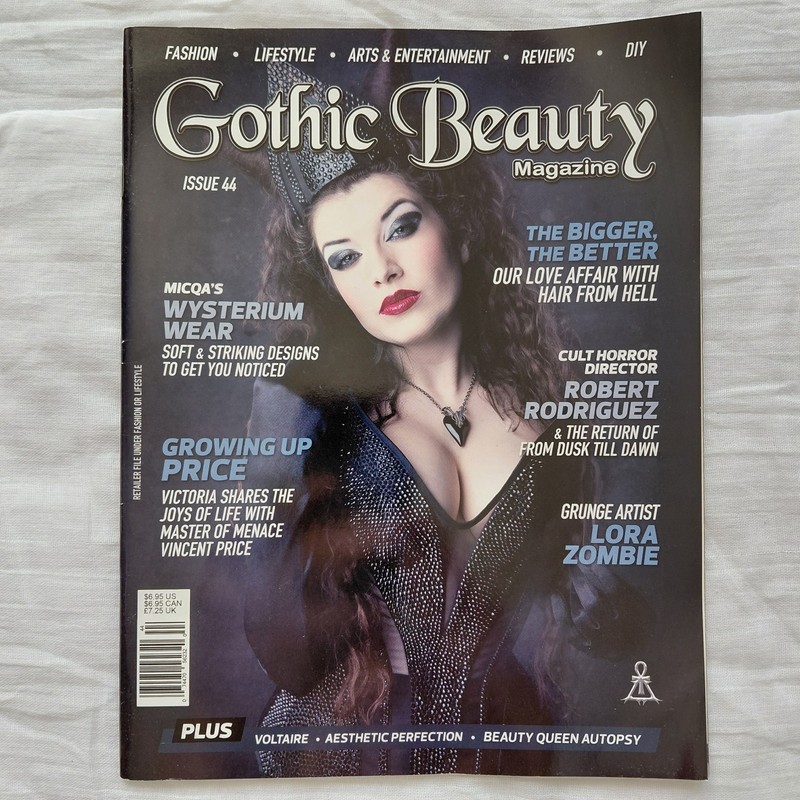 Gothic Beauty Magazine #44 – Goth / Alternative Culture – Collectible Issue