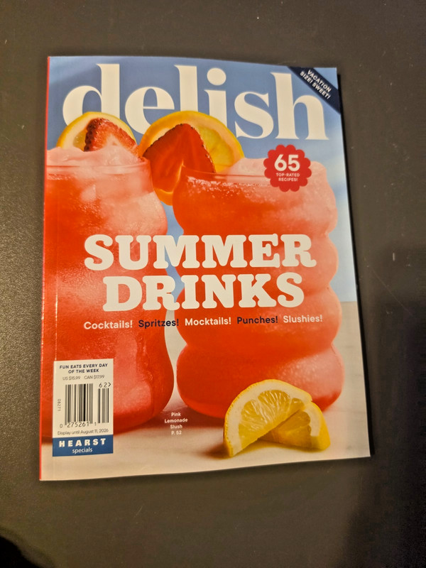 Summer Drinks by Delish -65 Top-Rated Recipes – Coctails-Mocktails-Slushies