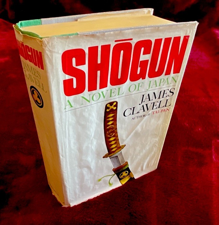 SHOGUN James Clavell (1975) ATHENEUM HC DJ 1975 1st Ed 3rd Print NOT Book Club