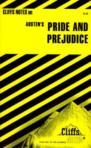 CliffsNotes Pride and Prejudice – Paperback By Jane Austen – VERY GOOD