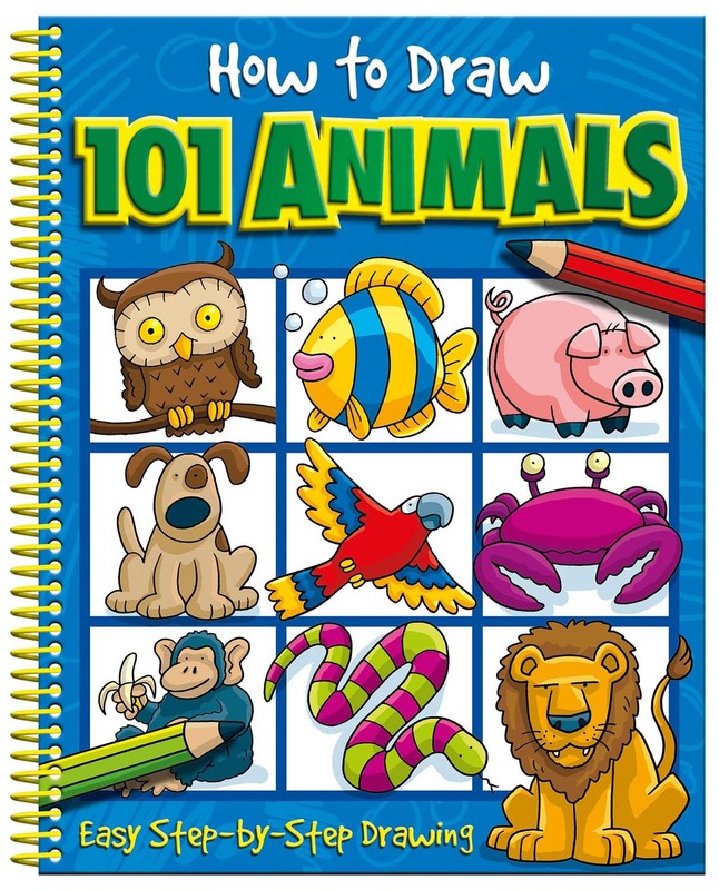 How To Draw 101 Animals – spiral_bound Green, Barry|Green, Dan