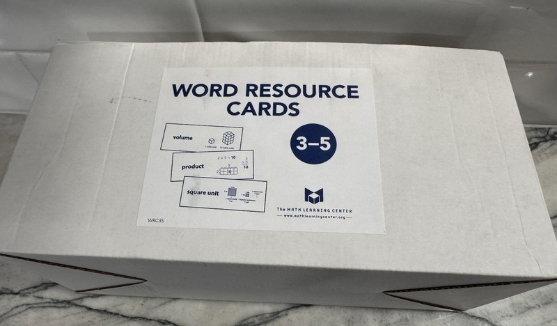 Bridges in Mathematics Word Resource Cards Grades 3-5 MLC 2nd Edition