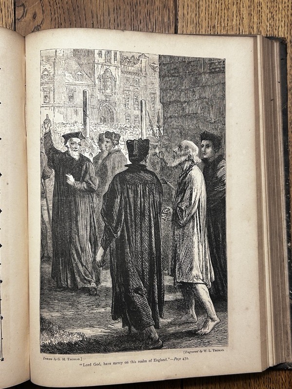 c1880 John Foxe’s Book of Martyrs - Cassell Illustrated - William Bramley-Moore gallery