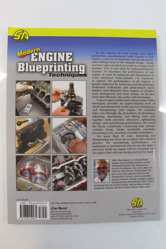 SA251 Modern Engine Blueprinting Techniques A Practical Guide Precision Building gallery