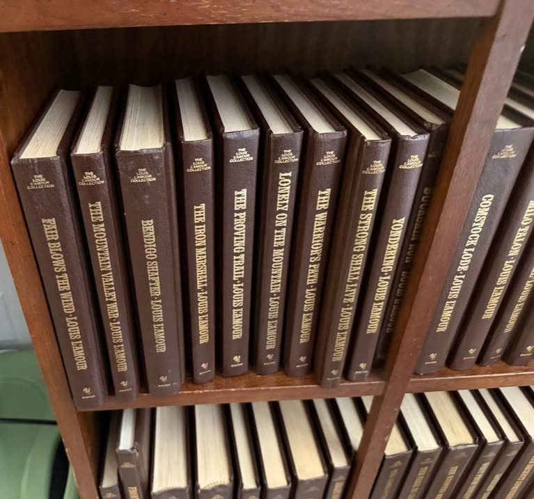 Louis L'amour LEATHERETTE Books - YOU PICK TITLES - Buy 4+, Save 15% gallery