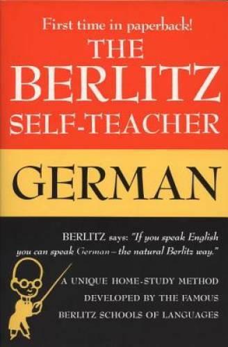 The Berlitz Self-Teacher — German: A Unique Home-Study Method Developed – GOOD