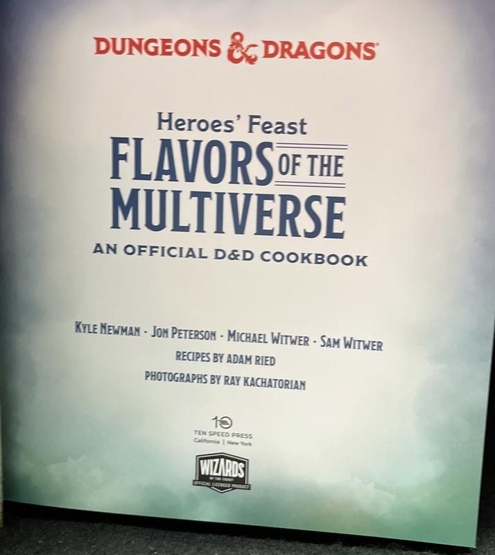 Heroes' Feast Flavors of the Multiverse (Dungeons & Dragons): Official Cookbook gallery