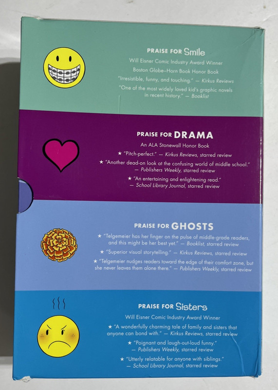 Raina Telgemeier Collection Paperback By Telgemeier, Raina, 3 of 4 Unread gallery