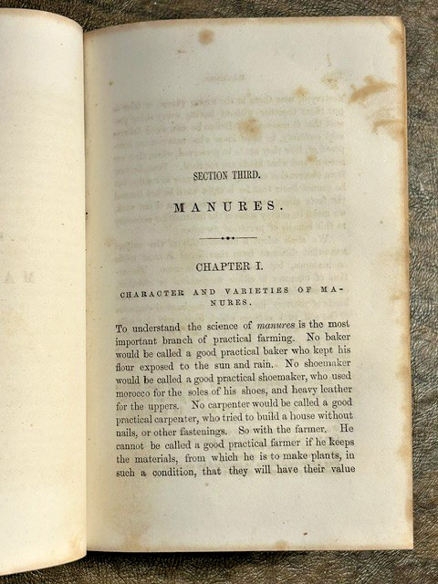 Antiquarian book: “The Elements of Agriculture”, Geo. Waring, Jr., 1855 gallery