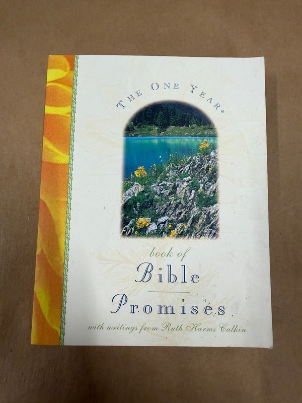THE ONE YEAR book of Bible Promises Ruth Harms Calkin Devotional