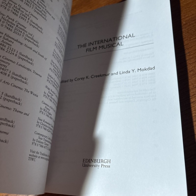 International Film Musical by Linda Mokdad (2013, Trade Paperback) gallery