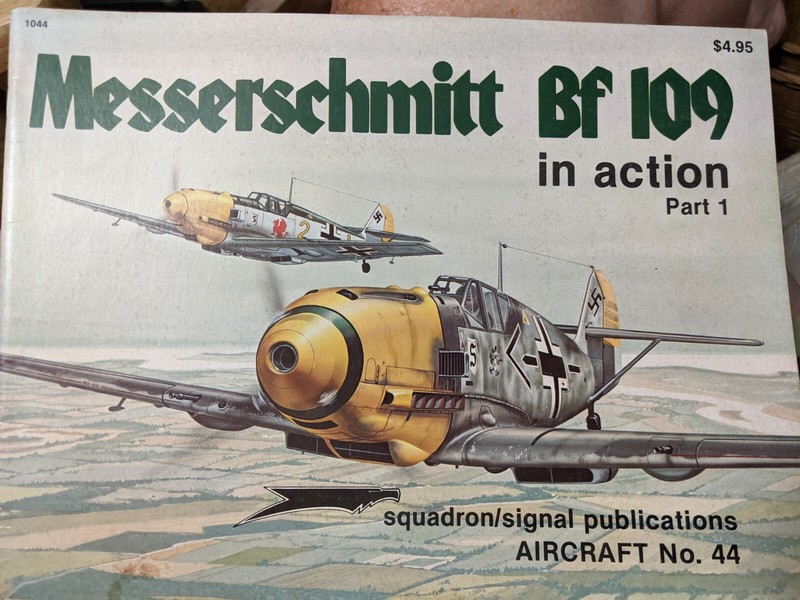 Messerschmitt Bf 109 in Action Part 1 Campbell Squadron Signal Aircraft #44