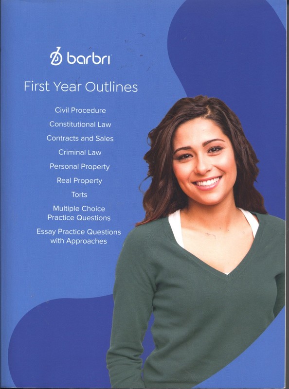 Barbri First Year Outlines 2022-2023 Paperback, VERY GOOD