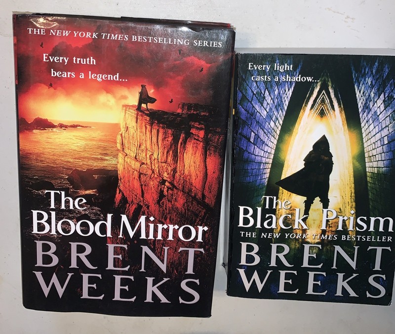 LightBringer Series BRENT WEEKS Volumes 1&4 HardCover & Paperback 1st Editions
