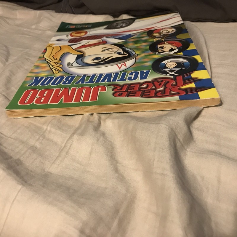 SPEED RACER JUMBO ACTIVITY BOOK Bendon Publishing International 2008 Anime Japan gallery