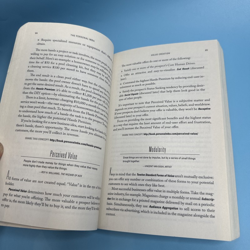 Personal MBA : Master the Art of Business by Josh Kaufman (2012, Trade... gallery