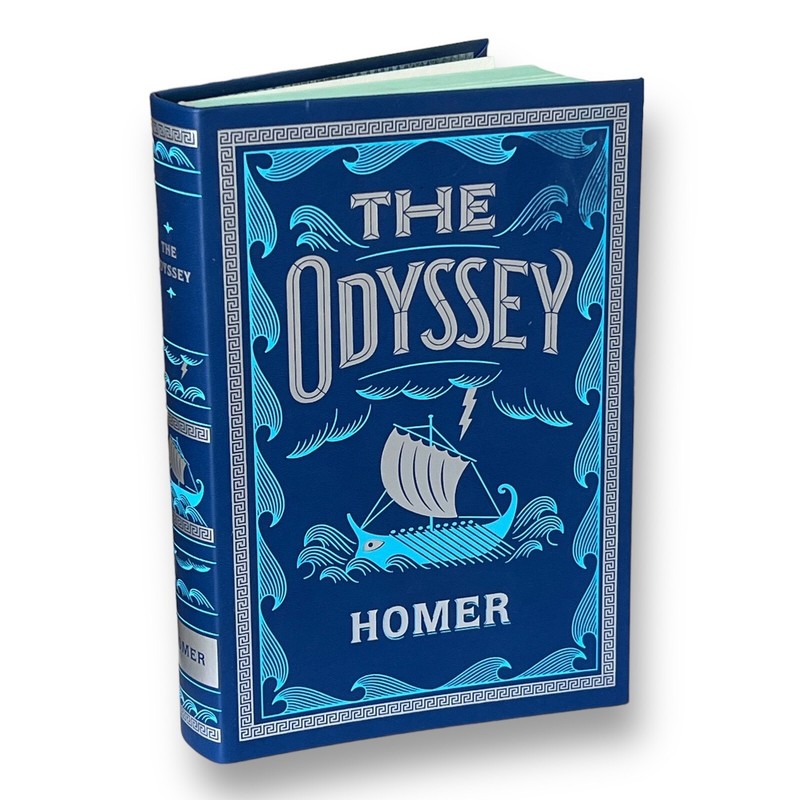 THE ODYSSEY by Homer Soft Faux Leather Bound Brand Gift Collectible Deluxe Book
