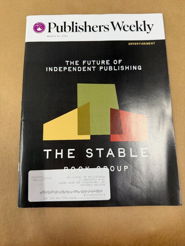 Publishers Weekly Magazine March 24 2025 Independent Publishing Books