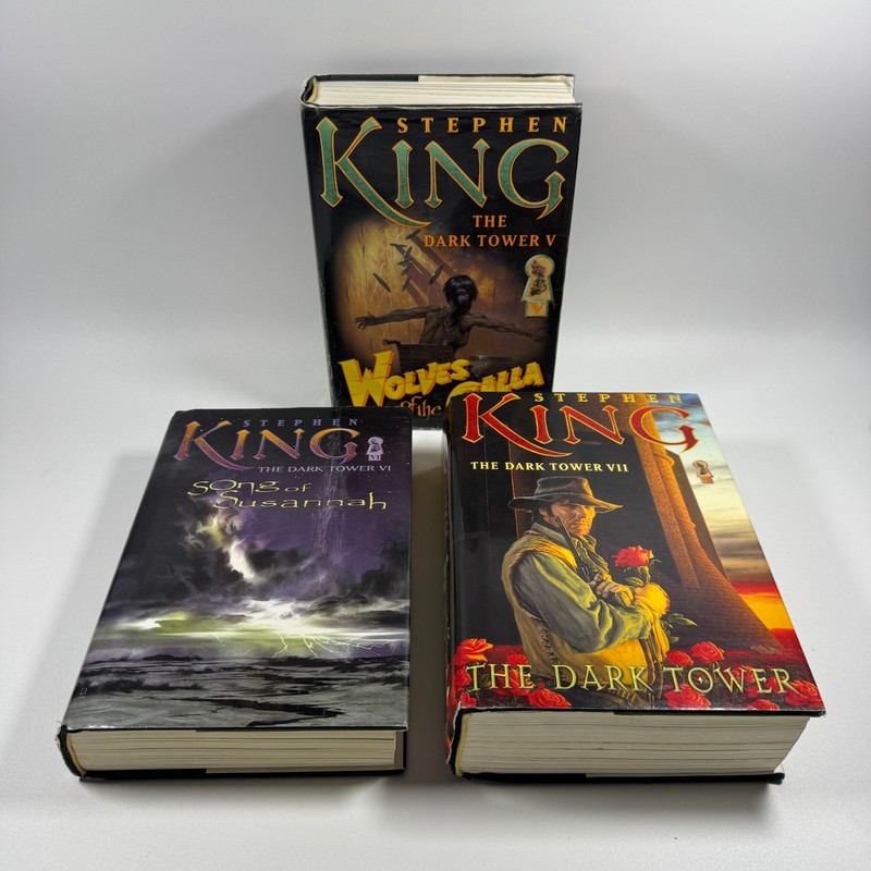 Stephen King: The Dark Tower 3 HC DJ V, VI, VII All First Edition 1st Printing