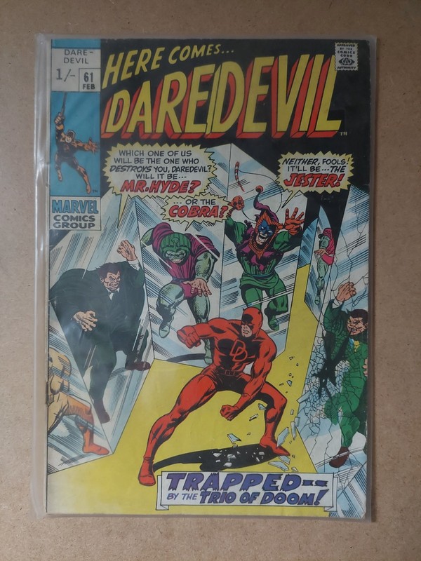 Daredevil #61 (Marvel 1970) Bronze Age Comic Book High Grade