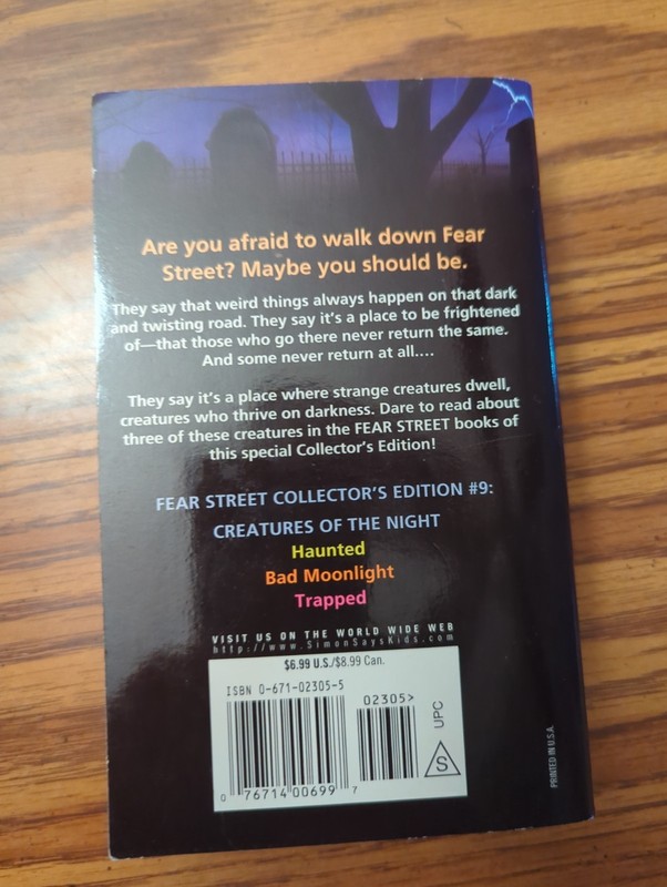 Fear Street Collector's Edition #9 Creatures Of The Night By R. L. Stine 1998 gallery
