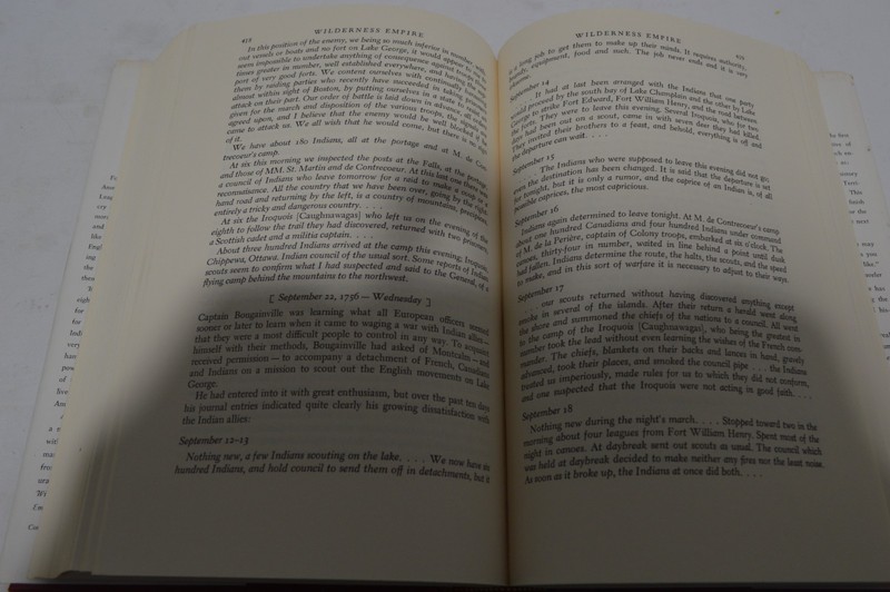 BOOK "WILDERNESS EMPIRE" ALLAN W. ECKERT HB/DC VINTAGE 1969 gallery
