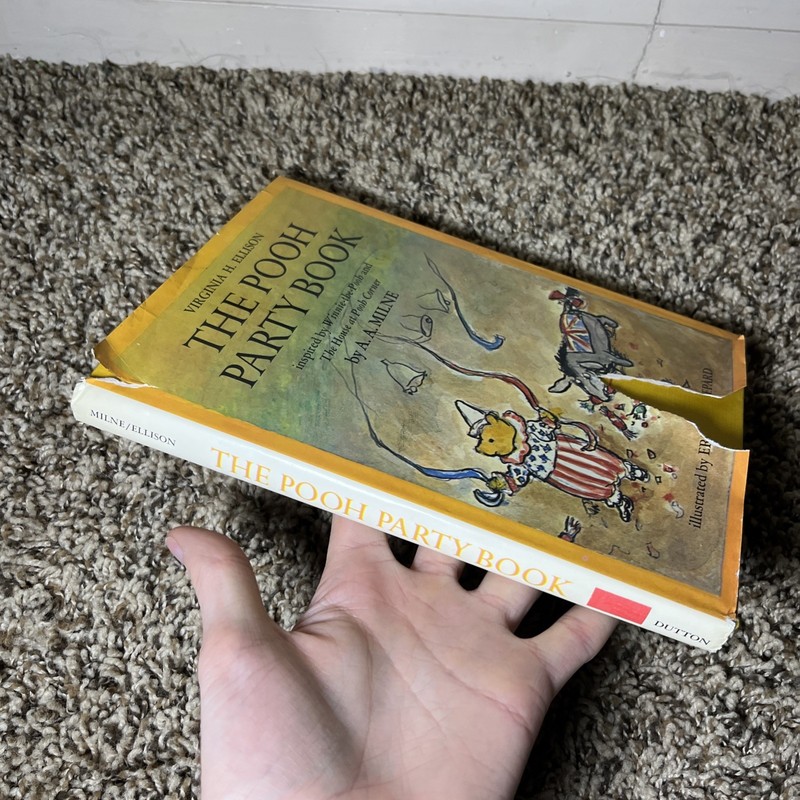 The Pooh Party Book Virginia H. Ellison Ernest H. Shepard 1971 First Edition gallery