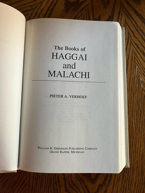 New International Commentary on the Old Testament Ser.: The Books of Haggai and gallery