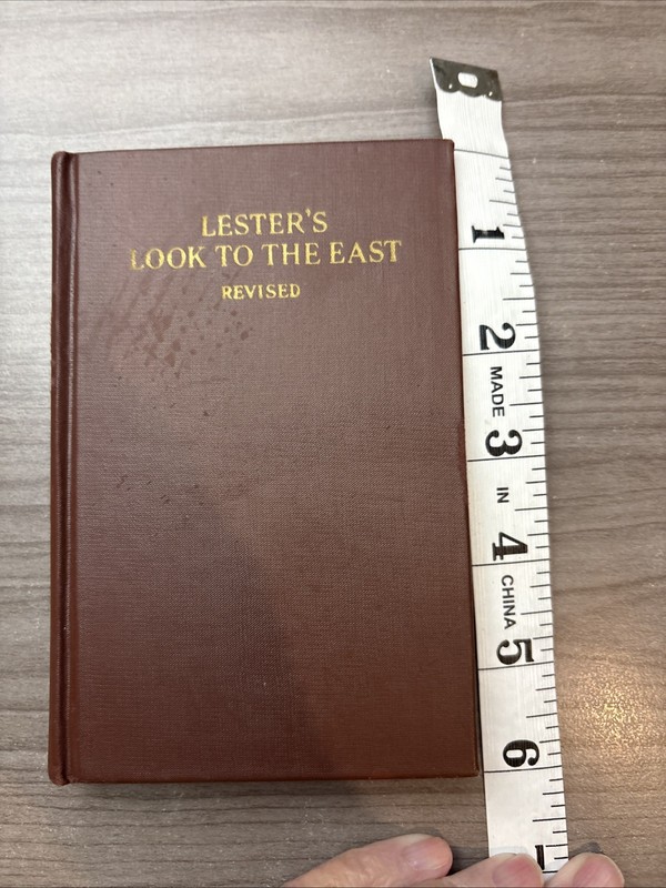 Ralph P. Lester LESTER'S LOOK TO THE EAST! Revised Ed. 1927 HC Free Masonry gallery