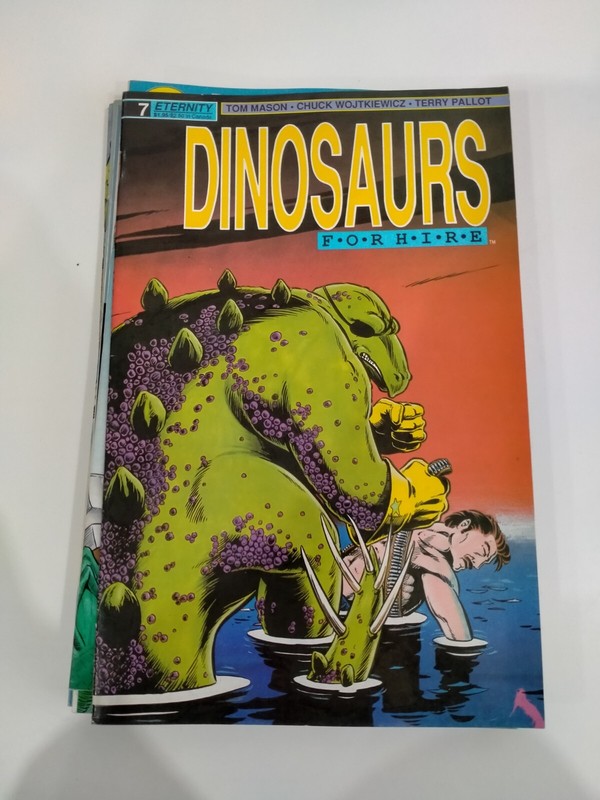 DINOSAURS FOR HIRE ISLAND & REX COMIC BOOK Bundle Lot #1 1 1 12 11 9 7 7 6 4 gallery