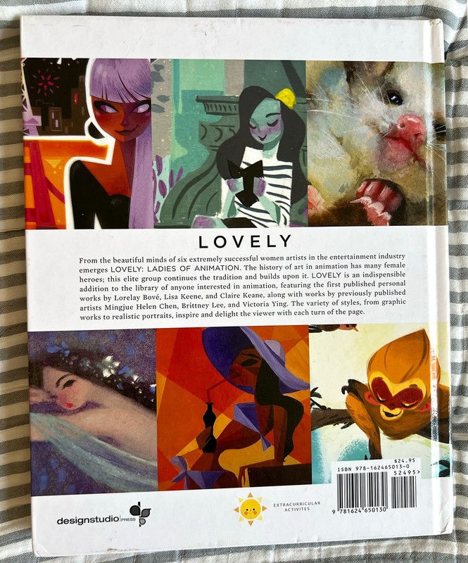 Lovely: Ladies of Animation Book Harcover Brittney Lee, Lorelay Bove Pre-owned gallery