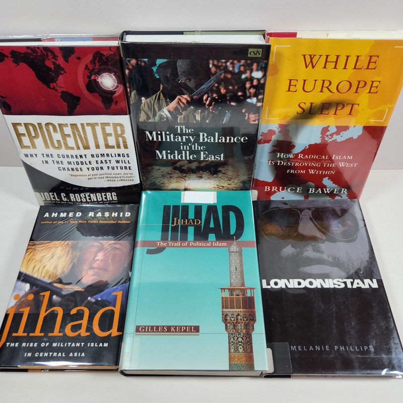 Jihad Radical Militant Political Islam Middle East 6 HC Book Lot US Army Library