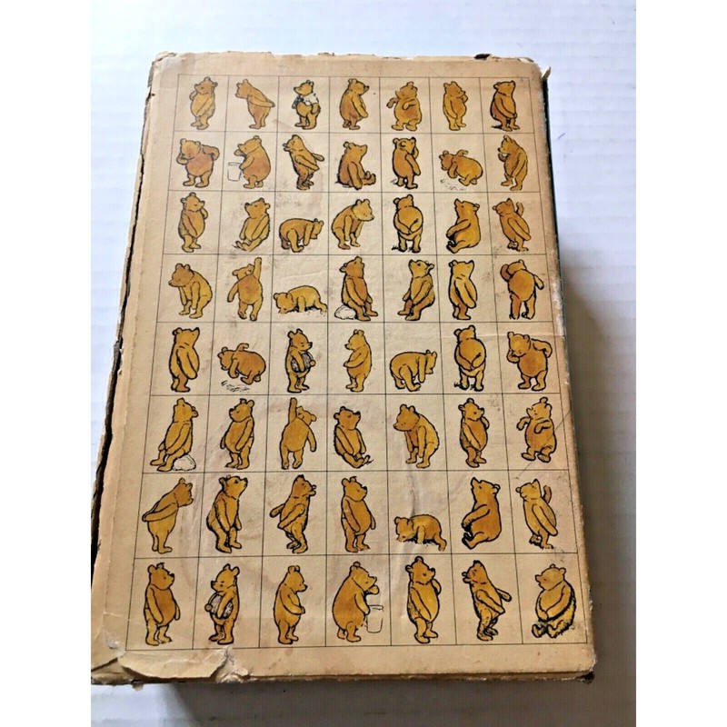 Pooh’s Library by A A Milne Hardcover Vintage Box Set Ernest H Shepard