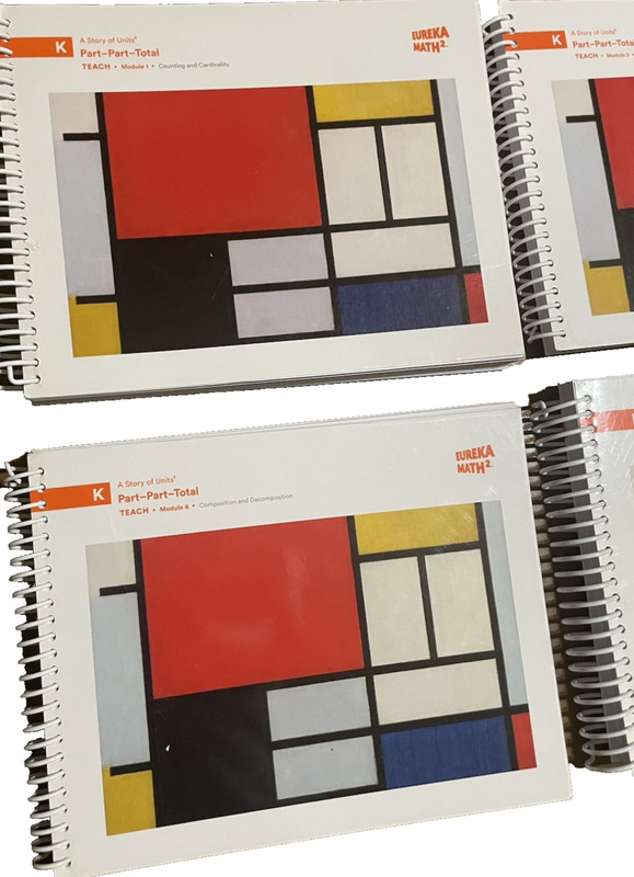 Eureka Math Squared Grade K Teacher Manual Set NEW, Complete- all 6 Modules gallery
