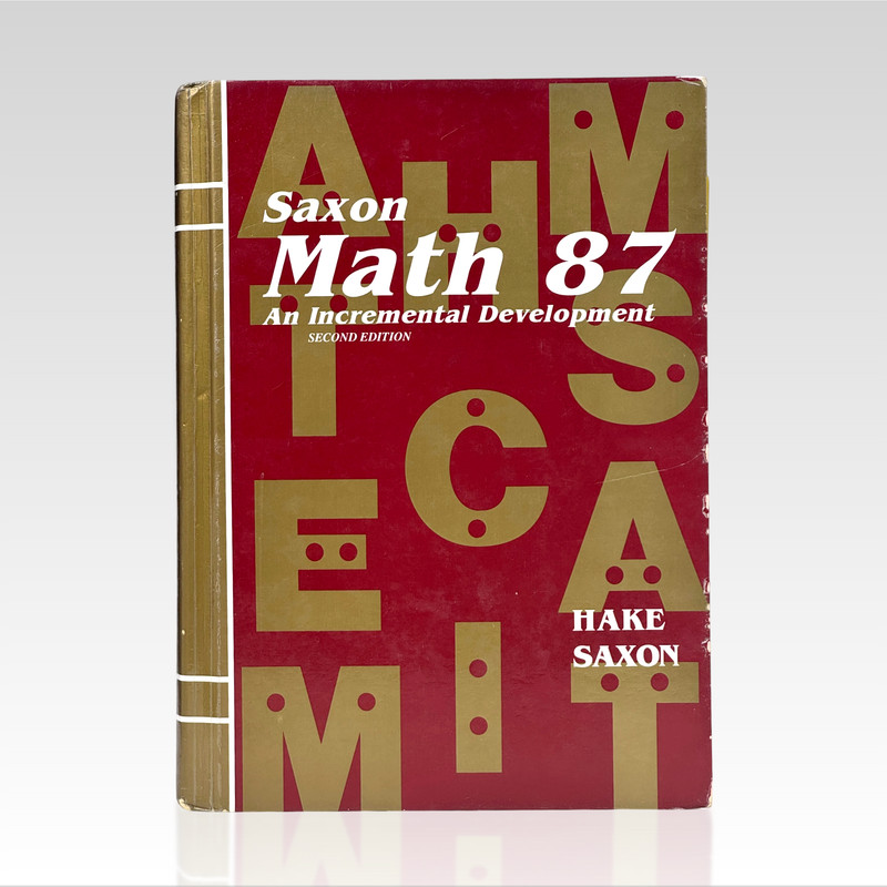 1999 STEPHEN HAKE. Math 87. An Incremental Development. Second Edition.
