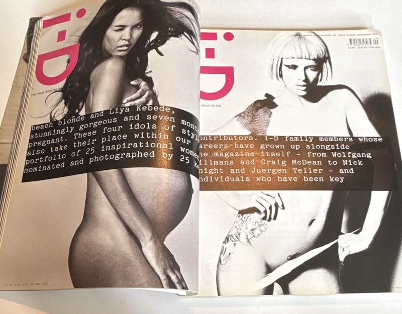 Id Magazine No. 258 Kate Moss 25 Year Anniversary Issue September 2005 gallery