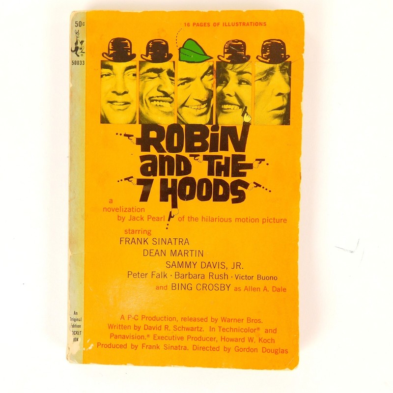 Vintage Robin and 7 Hoods 1st Print 1964 16 pages Illustrations