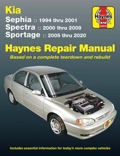 Kia Sephia 1994-01, Spectra 2000-09 & Sportage 2005-20 by J H Haynes: New