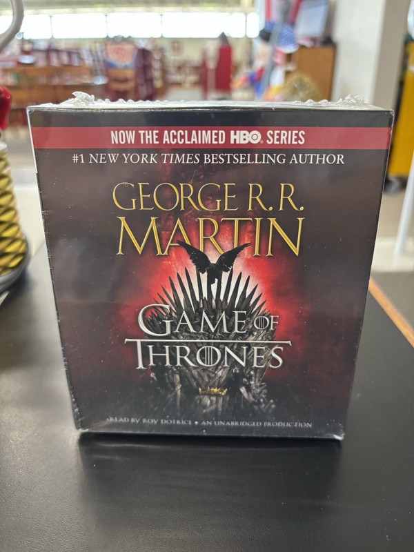 RH George R.R. Martin HBO Series Game Of Thrones Set Of 28 AUDIO CDs NIB