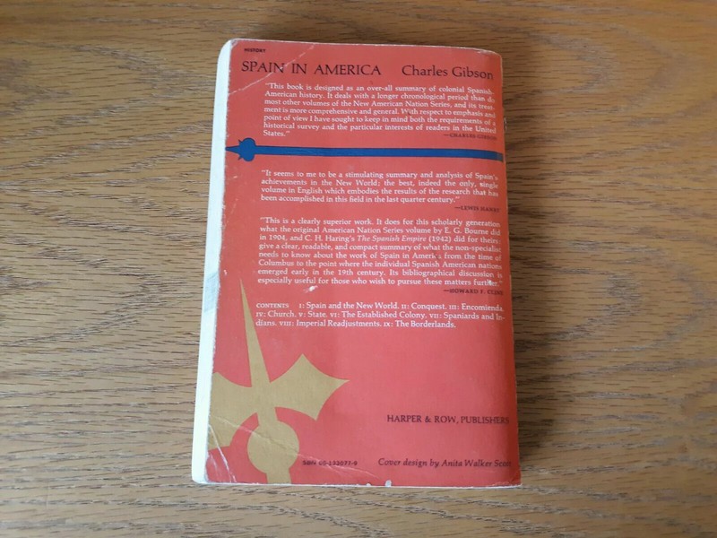 Spain in America By Charles Gibson Paperback North American History Book 1967 gallery