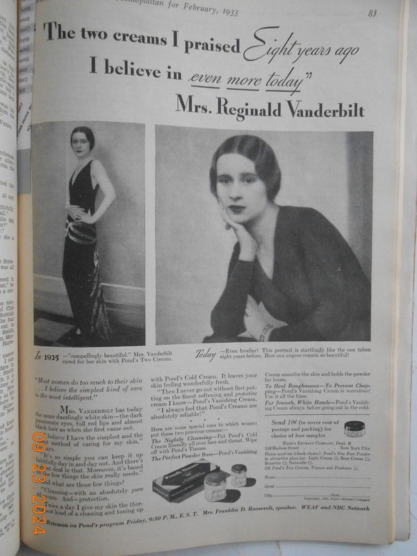 1933 Cosmopolitan Hearst's International Magazine Harrison Fisher GREAT ADS gallery