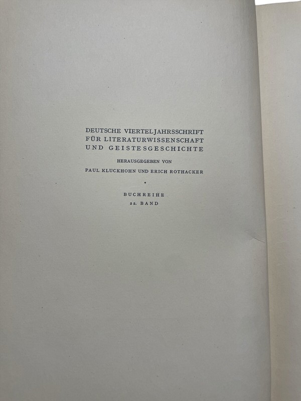 Deutsche Klasik Und Reformation Erich Franz 1933 Hardcover Max Niemeyer Verlag gallery