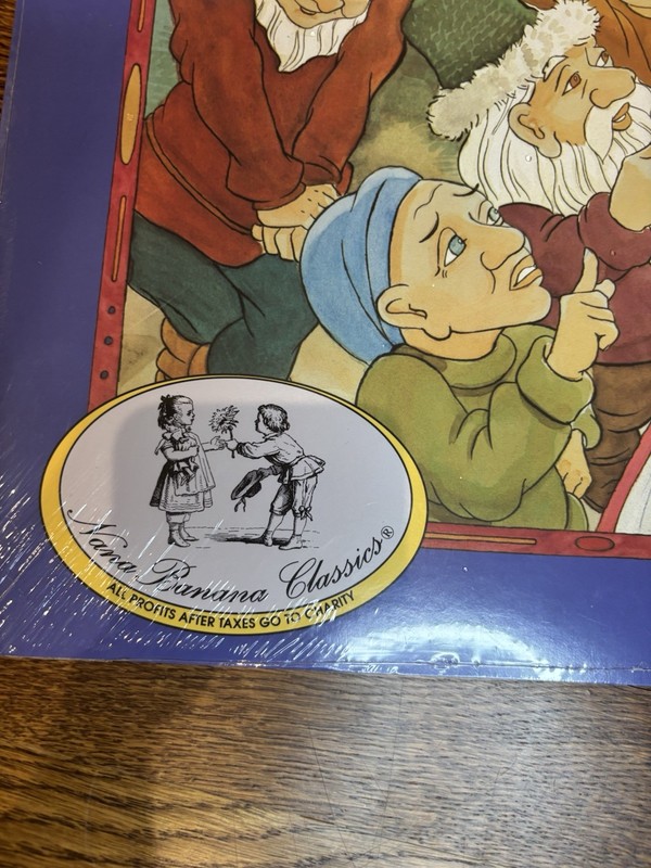 Snow White Nana Banana Large Coloring Book Vintage Sealed 32 Pages 20” X 14” gallery