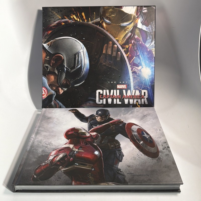 Captain America Civil War Art Of The Movie Hardcover Book First Printing Mint