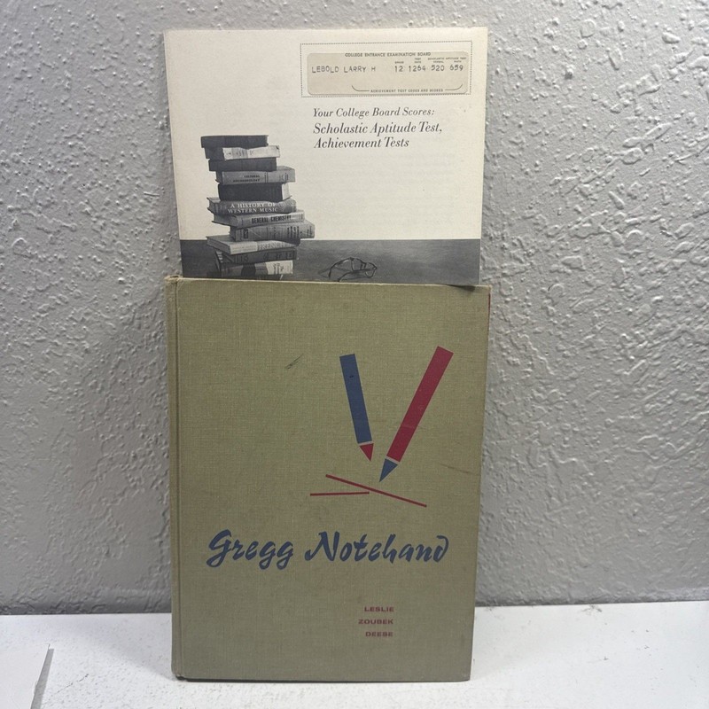 Gregg Notehand by Leslie, Zoubek & Deese, Hardcover, 1960 See Photos