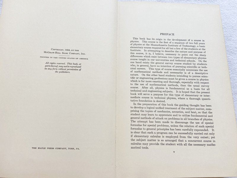 (First Edition) 1939 HC Introduction to Mechanics and Heat, 1939, 384 pages wi.. gallery